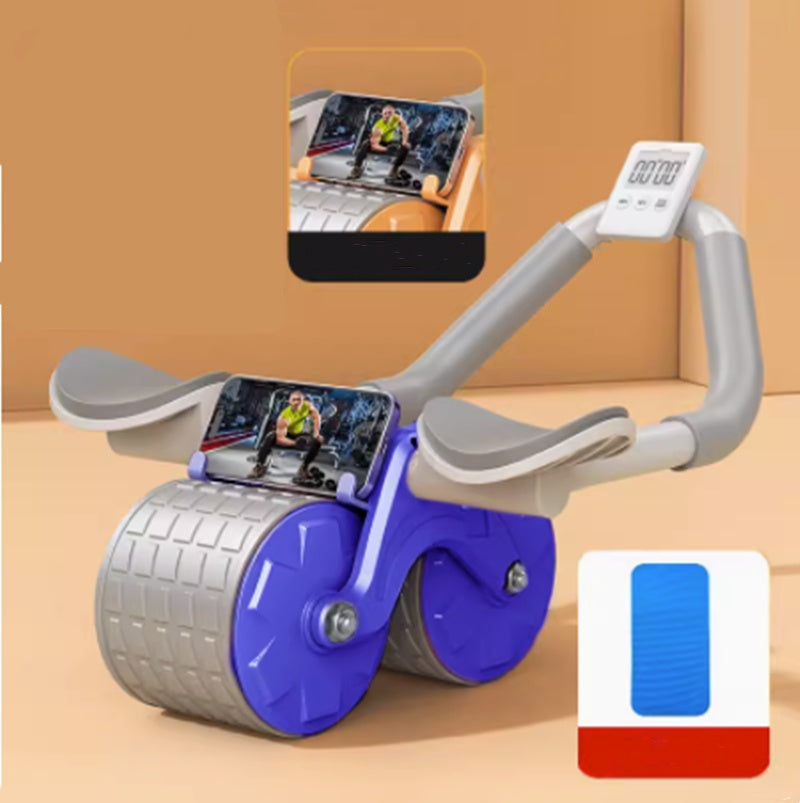 Unlock Your Fitness Potential with the Beginner's Automatic Rebound Belly Wheel